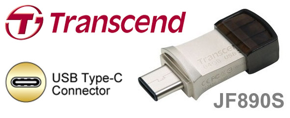 Transcend USB Type-C logo cyfrovychok
